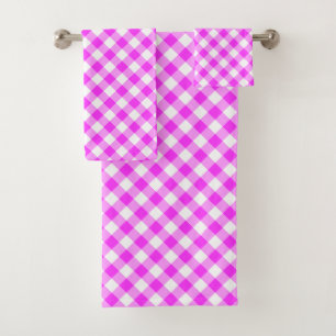 Ensemble diagonal de serviette de plaid de Buffalo