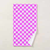 Ensemble diagonal de serviette de plaid de Buffalo (Serviette à main)