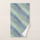 Ensemble divers de motifs de couleurs de paon (Serviette à main)