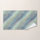 Ensemble divers de motifs de couleurs de paon (Serviette à main)