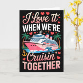 Ensemble en croisière Cartes de la Saint-Valentin (Fleur jaune)