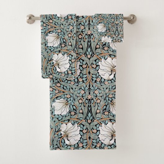 Ensemble floral de serviette de Bath de mouron de (En situation)