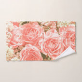 Ensemble floral de serviette des beaux et élégants (Serviette à main)