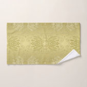 Ensemble floral de serviette d'impression de (Serviette à main)