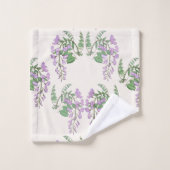 Ensemble floral rêveur de serviette de Bath de (Gant de toilette)
