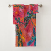 Ensemble fuchsia chaud de Bath de danse de (En situation)