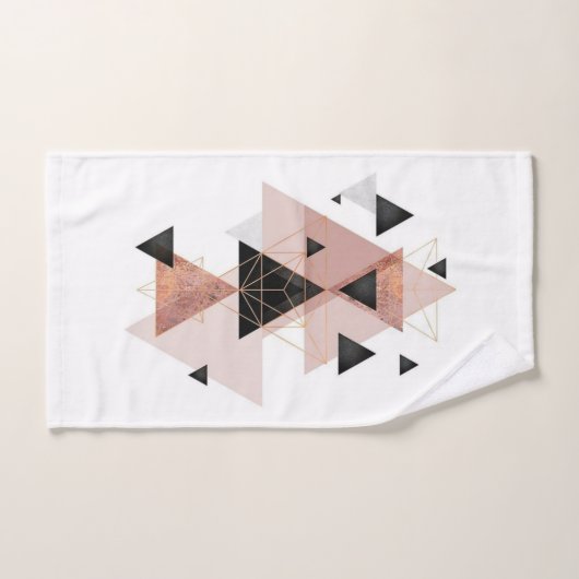 Ensemble géométrique de Bath de | (Serviette à main)
