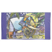 Ensemble grand de taie d'oreiller de conception de (devant-gauche)