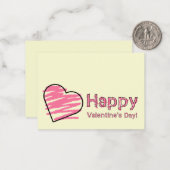 Ensemble Heureuse Sainte-Valentin De 100 Cartes En (Devant/Arrière en situation)