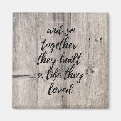 Ensemble, ils ont construit un aimant pour la vie (Devant)