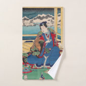 Ensemble japonais de serviette d'art (Serviette à main)