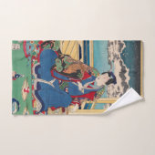 Ensemble japonais de serviette d'art (Serviette à main)