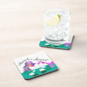 Ensemble mignon de dessous de verre de sirène de (Côté Droit)