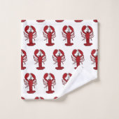 Ensemble mignon de serviette de main de plage de (Gant de toilette)