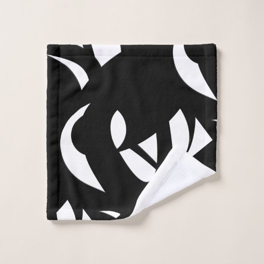 Ensemble moderne moderne de serviettes de bain bla (Gant de toilette)