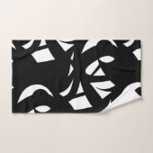 Ensemble moderne moderne de serviettes de bain bla (Serviette à main)