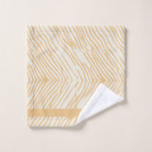 Ensemble Moutarde Ondulée (Gant de toilette)