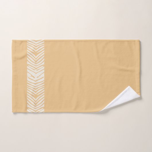 Ensemble Moutarde Ondulée (Serviette à main)