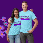 Ensemble, nous élevons le T-shirt de la fête natio