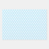 Ensemble papier cadeau Bébé garçon cigogne (Devant 2)