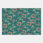 Ensemble papier cadeau Noël (Devant)