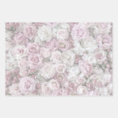 Ensemble papier d'emballage - Collage Rose victori (Devant 2)