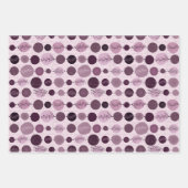 ensemble papier d'emballage de 3 feuilles motif ab (Devant 2)
