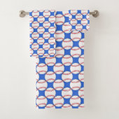 Ensemble patriotique de serviette de base-ball de (En situation)