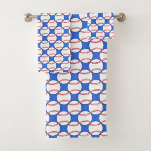 Ensemble patriotique de serviette de base-ball de