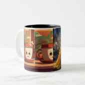 "Ensemble pour toujours : Ensemble de Mug à café C (Devant gauche)