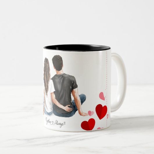 Ensemble pour toujours Mug (Devant droit)