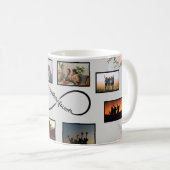 Ensemble pour toujours photo Collage de café Mug (Devant droit)