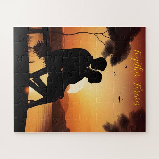 Ensemble Pour Toujours Puzzle Pour Les Couples (Horizontal)