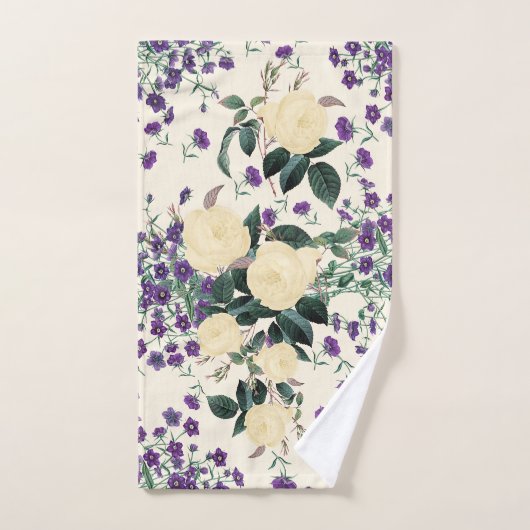 Ensemble pourpre de serviette de Bath de (Serviette à main)