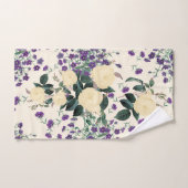 Ensemble pourpre de serviette de Bath de (Serviette à main)