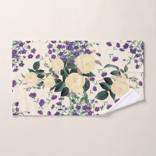 Ensemble pourpre de serviette de Bath de (Serviette à main)