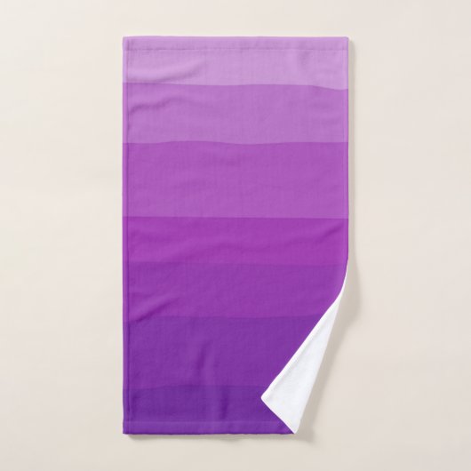 Ensemble pourpre de serviette de Bath d'Ombre (Serviette à main)