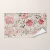 Ensemble rose de serviette de Bath de (Serviette à main)