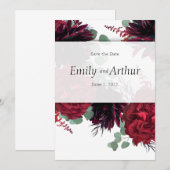 Ensemble rouge et blanc de la Winery 10 carte Save (Devant / Derrière)