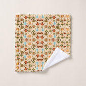 Ensemble serviette et gant de toilette à thème enf (Gant de toilette)