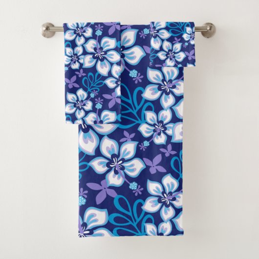 ENSEMBLE SERVIETTES DE BAIN JUNGLE SURF (COMBO BLE (En situation)