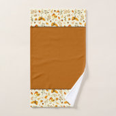 ensemble serviettes de bain mélange automnal (Serviette à main)
