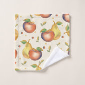 Ensemble serviettes Mignon Oiseau Pomme Train (Gant de toilette)