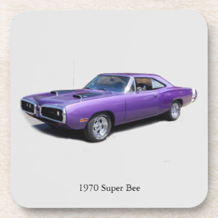 Ensemble Super Bee 1970 de 6 dessous de verre
