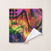 Ensemble tropical de Bath (Gant de toilette)