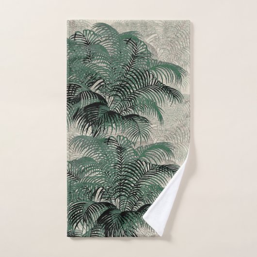 Ensemble tropical de serviette de Bath d'art de (Serviette à main)