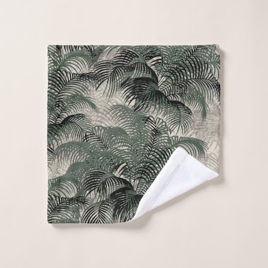 Ensemble tropical de serviette de Bath d'art de (Gant de toilette)