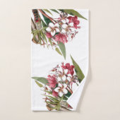 Ensemble tropical de serviette de Bath de fleurs (Serviette à main)