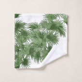 Ensemble tropical de serviette de Bath d'îles de (Gant de toilette)