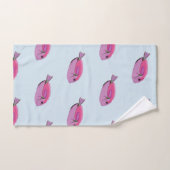 Ensemble tropical de serviette de salle de bains (Serviette à main)